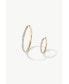 ფოტო #2 პროდუქტის Gaia Celestial Sunburst Mini Hoop Earrings