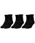 ფოტო #1 პროდუქტის Men's Cushion Cotton Ankle Socks 3 Pack
