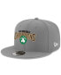 Фото #1 товара Men's Gray Boston Celtics 2024 NBA Finals Champions Arched 9FIFTY Snapback Hat