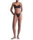 Фото #4 товара Women's Ideal Stretch Micro High-Leg String Bikini Underwear QD5176