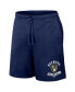 Фото #3 товара Men's Darius Rucker Collection by Navy Milwaukee Brewers Team Color Shorts
