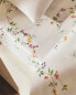 (200 thread count) floral print percale flat sheet