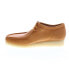 Фото #10 товара Clarks Wallabee 26168842 Mens Brown Leather Oxfords & Lace Ups Casual Shoes