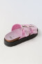 Фото #6 товара Джинсовые сандалии с пряжками ZARA