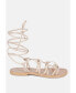 ფოტო #2 პროდუქტის BAXEA Womens Handcrafted Tie Up String Flats