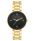 Women's Quartz Gold-Tone Alloy Bracelet Watch, 32mm