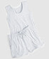 Women's 2-Pc. Tank Short Pajama Set, Created for Macy's