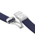 ფოტო #7 პროდუქტის Men's Swiss Automatic Master Carbon Seal Blue Rubber Strap Watch 45mm