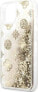 Фото #5 товара Guess Guess GUHCP13SLGPEGO iPhone 13 mini 5,4" złoty/gold hardcase Peony Liquid Glitter