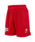 Фото #2 товара Men's Red Kansas City Chiefs 2024 Sideline Performance Mesh Shorts