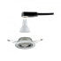 Фото #2 товара PAULMANN 934.12 - Recessed lighting spot - GU10 - 1 bulb(s) - LED - 3000 K - Brushed steel