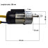 Фото #4 товара MITSUBISHI Kawasaki ZZR 12v 8mm Wire 200mm Fuel Pump