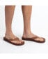 ფოტო #2 პროდუქტის Men's Men s Zensole Kinderz Faux Leather Flip-Flop Thong Sandals
