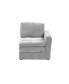 Фото #2 товара 1Pc Laf/Raf One Arm Chair Modular Chair Sectional Sofa Living Room Furniture Granite Morgan Fabric- Suede