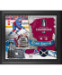 Фото #1 товара Cale Makar Colorado Avalanche 2022 Stanley Cup Champions Framed 15'' x 17'' x 1'' Conn Smythe Collage with a Piece of Game-Used Net from the 2022 Stanley Cup Final - Limited Edition of 500