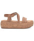 ფოტო #6 პროდუქტის Women's Jacobean Strappy Platform Sandals
