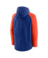 Фото #4 товара Men's Royal and Orange New York Mets Authentic Collection Full-Zip Hoodie Performance Jacket