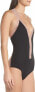 Free People 168916 Womens Lace Trim Sleeveless Bodysuit Black Combo Size X-Small