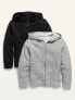 Gender-Neutral Zip Hoodie 2-Pack for Kids