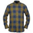 HART HUNTING Urbia long sleeve shirt Olive Green / Blue, S - фото #2