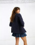 Фото #4 товара ONLY tailored blazer in navy