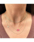 ფოტო #2 პროდუქტის Gold Heart Link Necklace