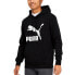 Фото #1 товара Худи мужское PUMA Classics Logo Pullover черное 533255-01