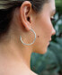 ფოტო #4 პროდუქტის Bhavani Hammered Hoop Earrings