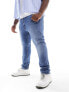 Фото #5 товара Levi's Big & Tall 512 slim taper jeans in mid blue