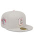 Men's Khaki Cleveland Guardians 2023 Mother's Day On-Field 59FIFTY Fitted Hat