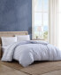 Фото #3 товара Beaux Stripe Cotton Reversible Duvet Cover, Full/Queen