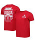 Фото #1 товара Men's Red Houston Cougars Logo Campus Icon T-shirt