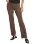 Lanston Slit Straight Leg Pant Women's Brown Xs