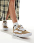 Vans knu skool chunky trainers in tan