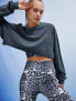 Фото #4 товара Свитшот Koton Oversize Crop