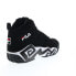 Фото #16 товара Fila MB 1VB90140-014 Mens Black Synthetic Athletic Basketball Shoes