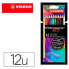 Фото #2 товара STABILO Aquacolor arty line watercolor pencils. cardboard case of 12 units. colors