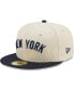 Фото #2 товара Men's White New York Yankees Corduroy Classic 59FIFTY Fitted Hat