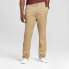 Фото #1 товара Men's Every Wear Athletic Fit Chino Pants - Goodfellow & Co Tan 34x29