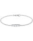 ფოტო #1 პროდუქტის Cubic Zirconia Link Bracelet, Created for Macy's