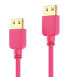 PureLink PI0505-010 - 1 m - HDMI Type A (Standard) - HDMI Type A (Standard) - 18 Gbit/s - Pink