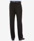 ფოტო #2 პროდუქტის J.M.Men Premium Stretch Classic Fit Flat Front Suit Pant