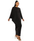 Women's Plus Size Louella Asymmetrical Maxi Dress