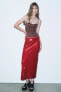 ZW COLLECTION SEQUINNED MIDI SKIRT