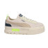 Фото #2 товара Puma Mayze Platform Womens Off White Sneakers Casual Shoes 38078410