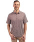 Фото #1 товара Men's Forge Eco Double Stripe Stretch Recycled Polo Shirt