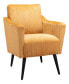32" Wood, Polyester Bastille Boho Chic Accent Chair