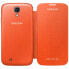 Фото #3 товара Чехол для Samsung Galaxy S4, флип-кейс, оранжевый, EF-FI950BOEGWW