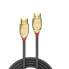 Фото #5 товара Lindy 2m Ultra High Speed HDMI Cable, Gold Line, 2 m, HDMI Type A (Standard), HDMI Type A (Standard), 48 Gbit/s, Grey