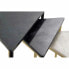 Фото #6 товара Набор из трех столиков DKD Home Decor Белый Чёрный Зеленый Позолоченный 68 x 46,5 x 53 cm